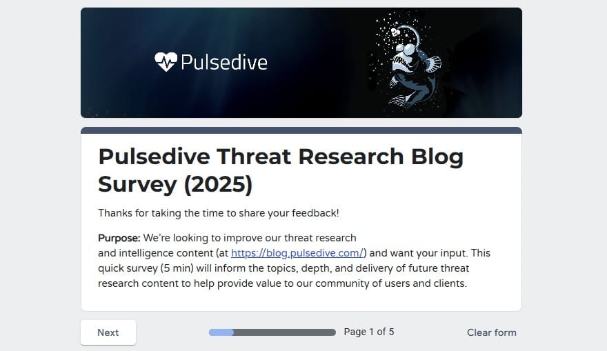 Share Your Feedback! 2025 Research Blog Survey
