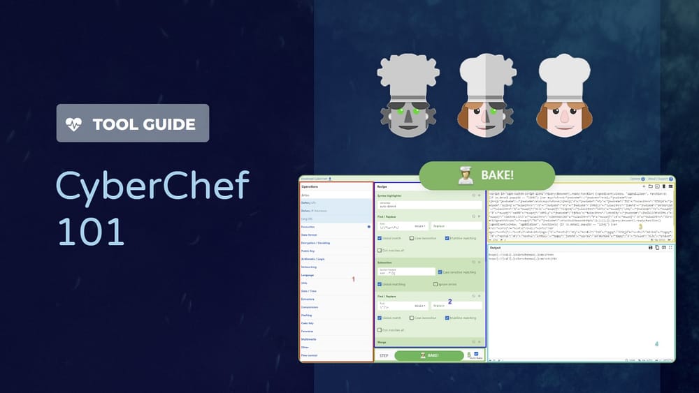 Pulsedive Blog CyberChef 101 Tool Guide   Cyberchef 101 Cover 